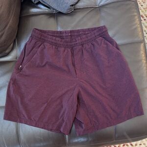 Men’s Lululemon Athletica Maroon Shorts